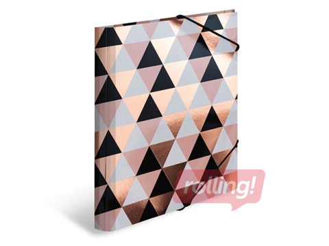 Mape ar gumijām Herma Abstract, A4, kartona