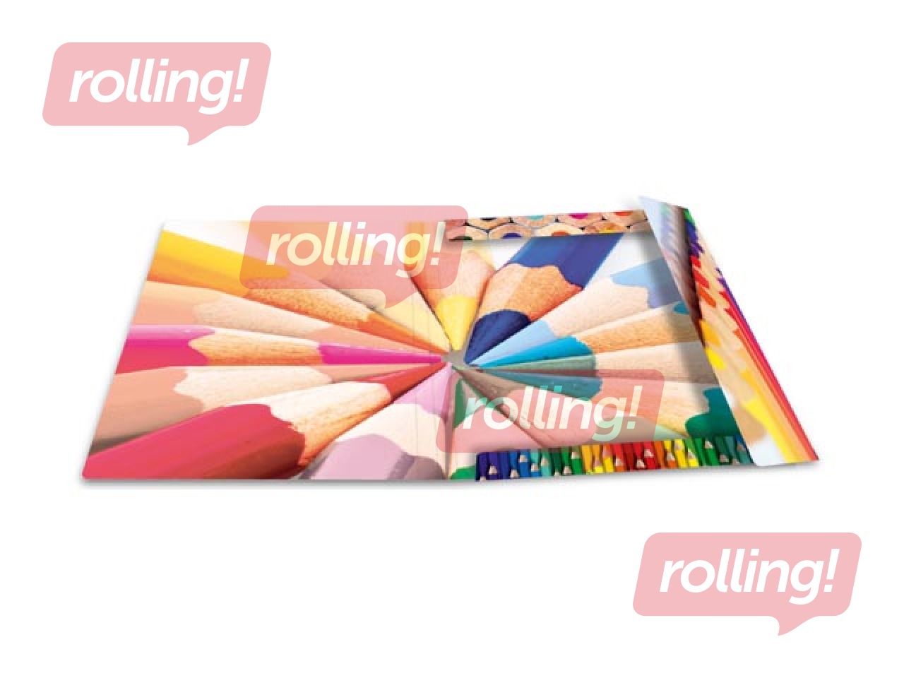 Mape ar gumijām zīmējumu glabāšanai Herma, A3, kartona