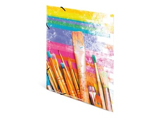 Mape ar gumijām zīmējumu glabāšanai Herma, A3, kartona