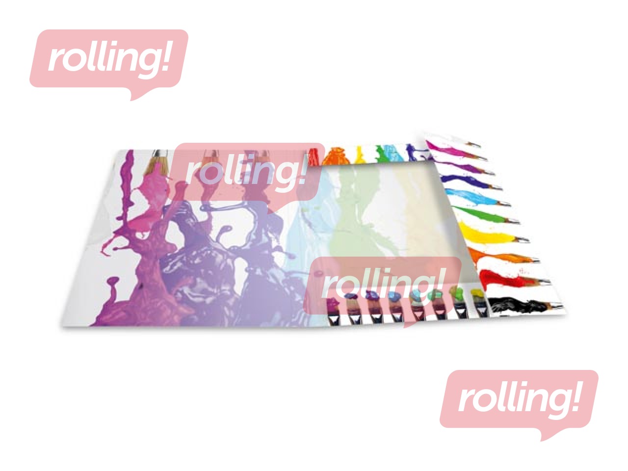 Mape ar gumijām zīmējumu glabāšanai Herma, A4, kartona