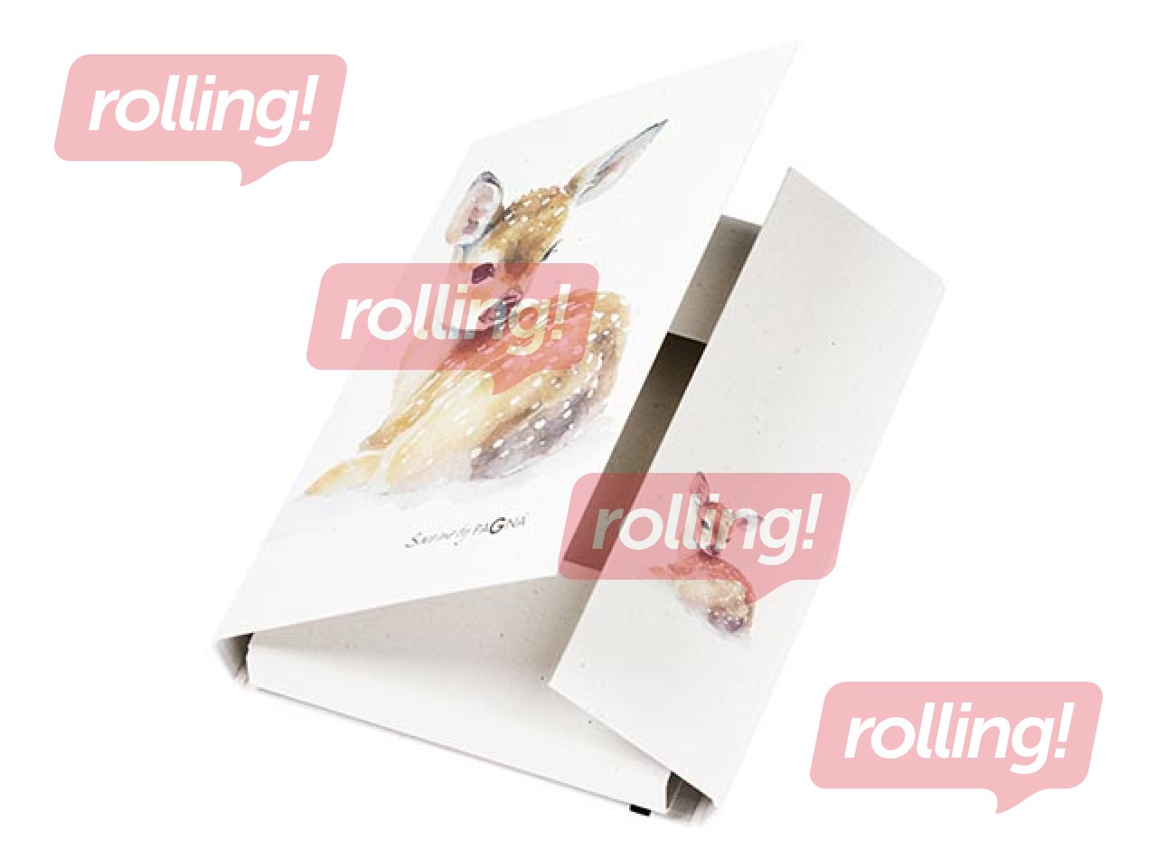 Mape ar 3 atlokiem un gumiju Pagna Save me No.4, A4, stirna