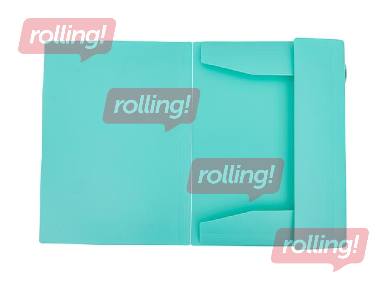 Folder Astra, with 3 tabs and rubber bands, A4, pastel colors