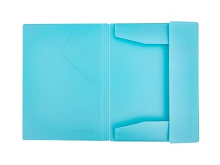 Folder Astra, with 3 tabs and rubber bands, A4, pastel colors