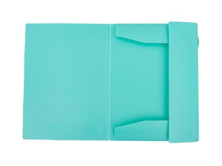 Папка Astra, с 3 клапанами и резинками, A4, пастельных цветов