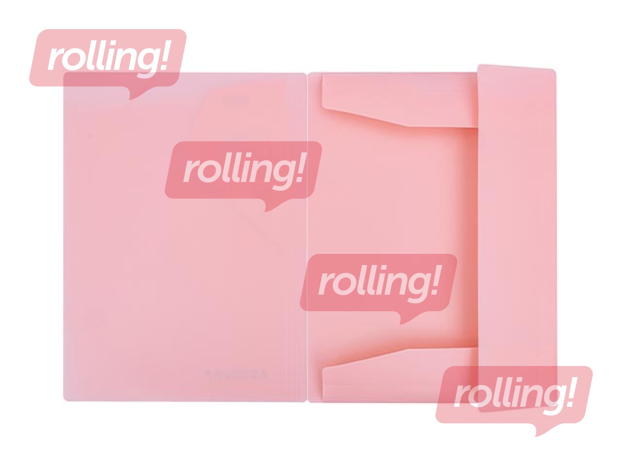 Папка Astra, с 3 клапанами и резинками, A4, пастельных цветов