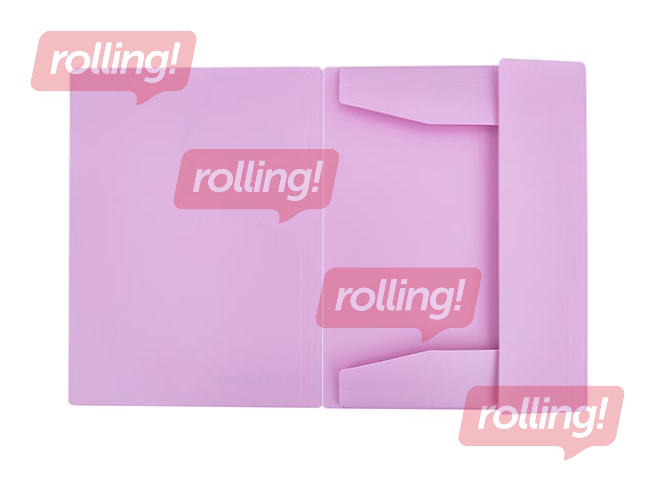 Папка Astra, с 3 клапанами и резинками, A4, пастельных цветов