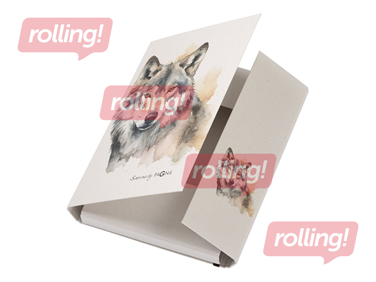 Mape ar 3 atlokiem un gumiju Pagna Save me No.5, A4, dažādi zvēri