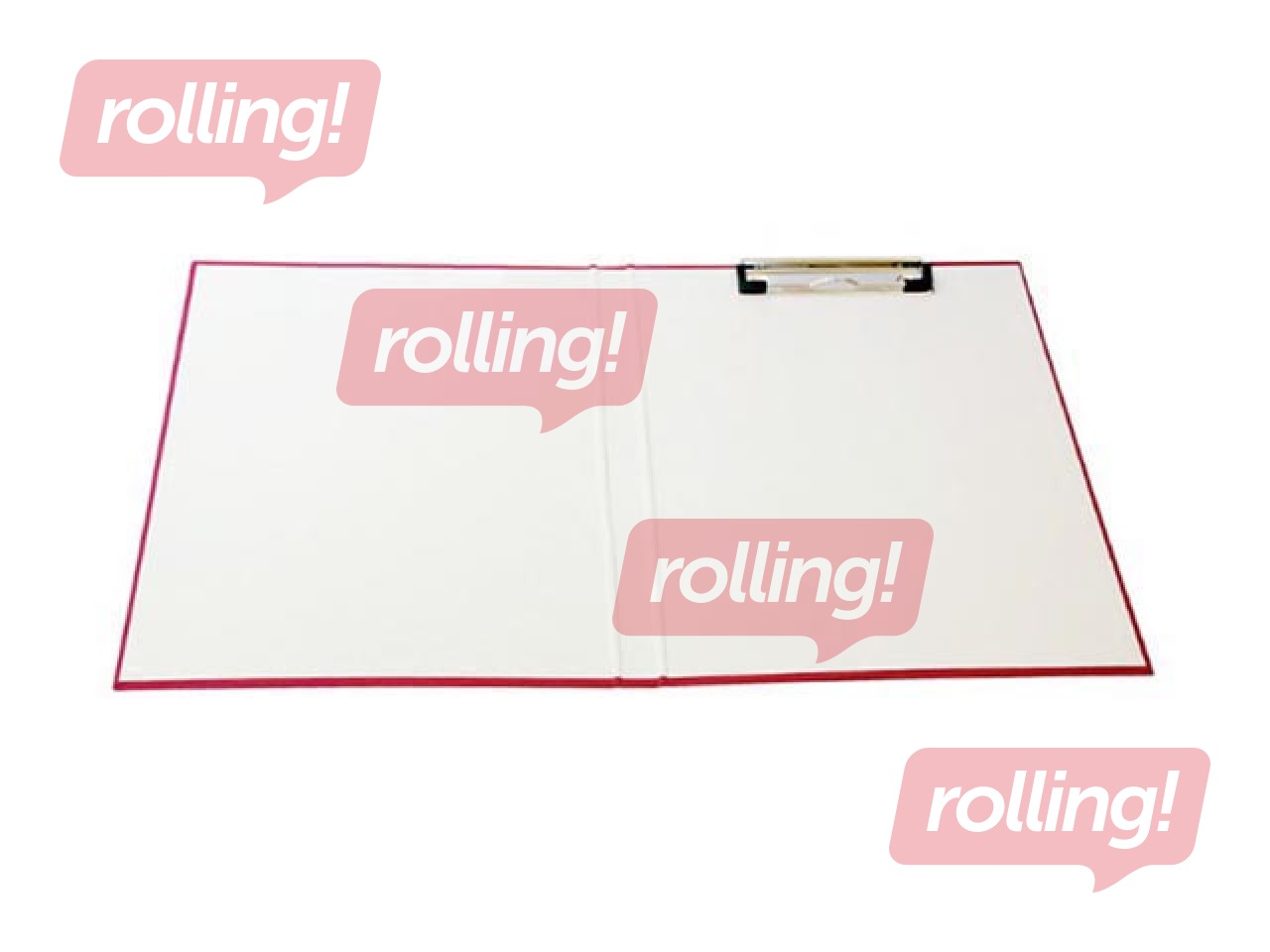 Clipboard with cover  Multi-S, A4, red