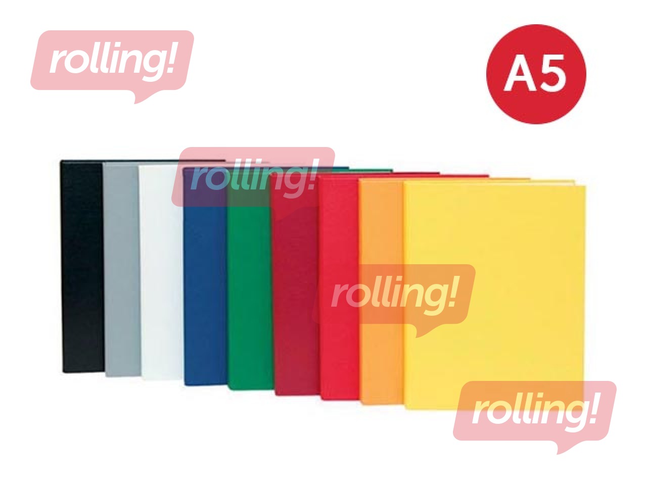 Mape planšete ar vāku Multi-S, A5, zila