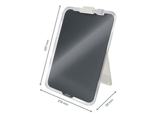 Kirjutusalus Leitz Cosy, A4, klaas, hall