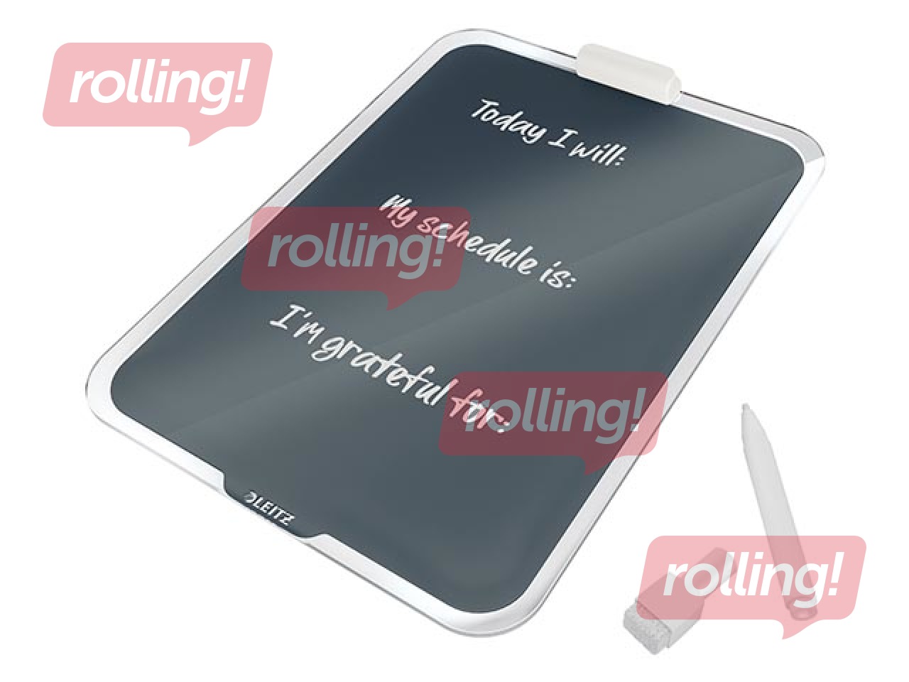 Kirjutusalus Leitz Cosy, A4, klaas, hall