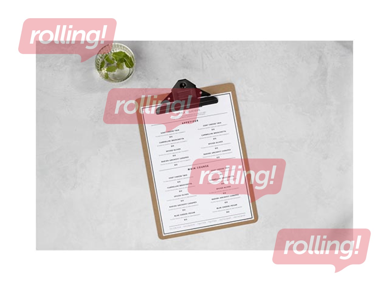 Mape planšete Europel A4, koka