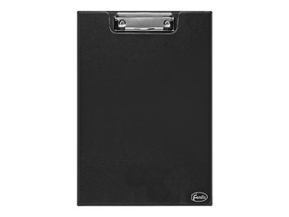 Clipboard folder with cover Forofis, black, A4