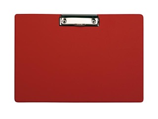 Clipboard Alco, A4, horizontal, red