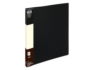 Folder with 40 pockets Grand, A4, black