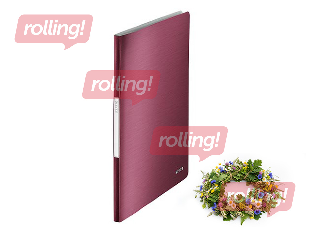 Display Book Leitz Style PP 20 pages, red + Midsummer gift!