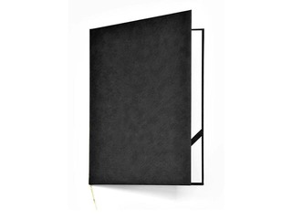 Diploma cover Argo Royal, black