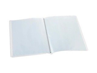 Folder with 20 pockets Europel, A4, white