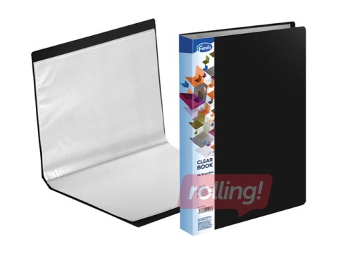 Folder Forofis with 60 pockets, A4, black