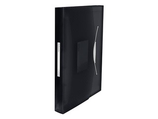 Folder with 6 compartments Esselte Vivid, A4, black