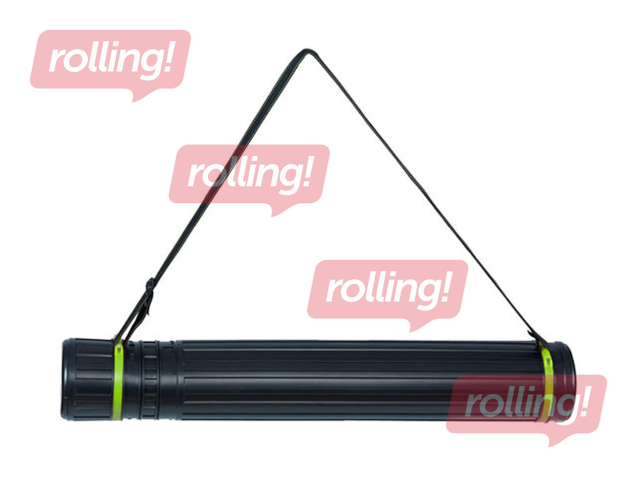 Teleskopisks tubuss Linex,diametrs 12.5 cm, 75-135 cm, melns