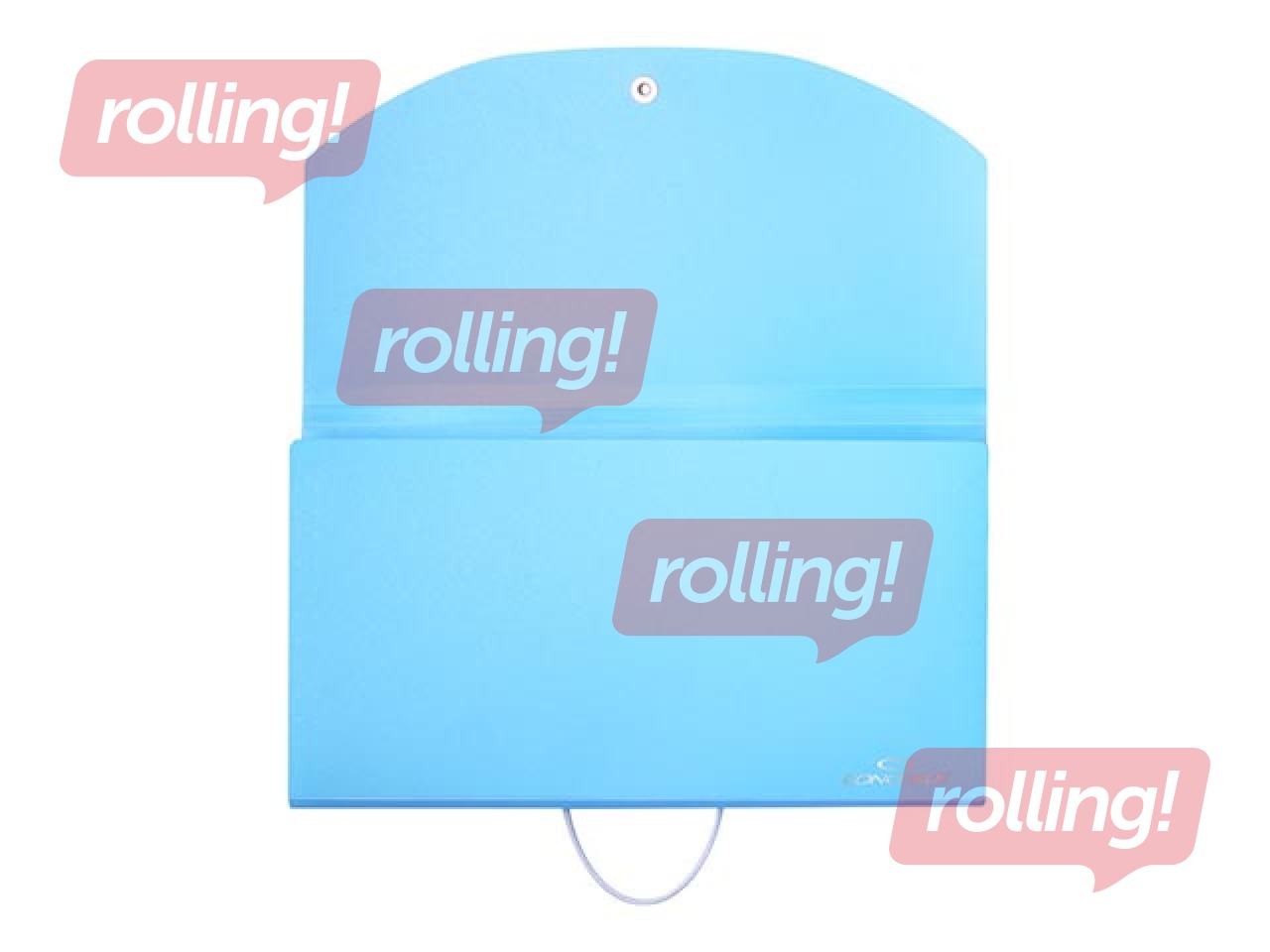 Папка для проектов Concorde, DL, 13 отделений, пастельно-синая