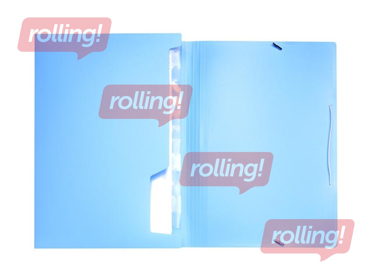 Expanding file Concorde, A4, 13 pockets, pastel blue