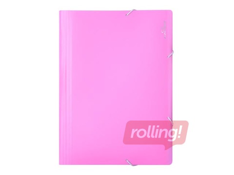 Mape - kartotēka Concorde, A4, 13 nodalījumi, pasteļrozā