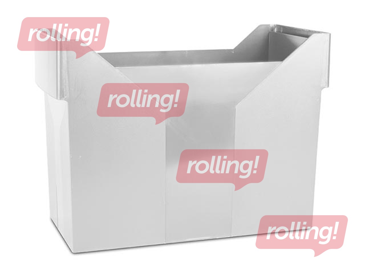 Kaste iekarināmajiem vākiem Donau, plastmasas, balta