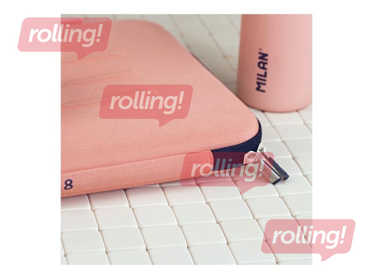 Portatīvā datora soma Milan, daļēji stingra, 14