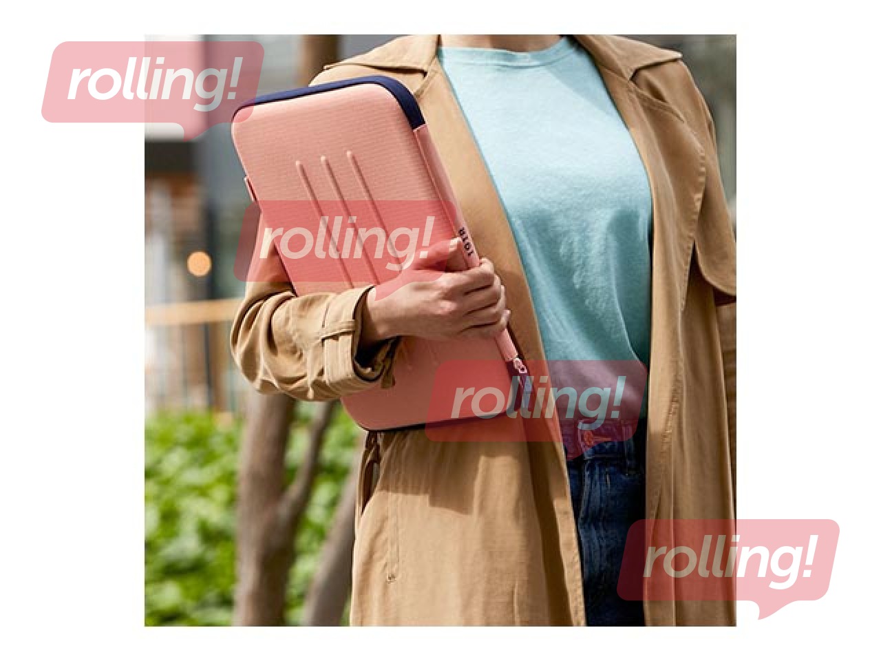 Portatīvā datora soma Milan, daļēji stingra, 14