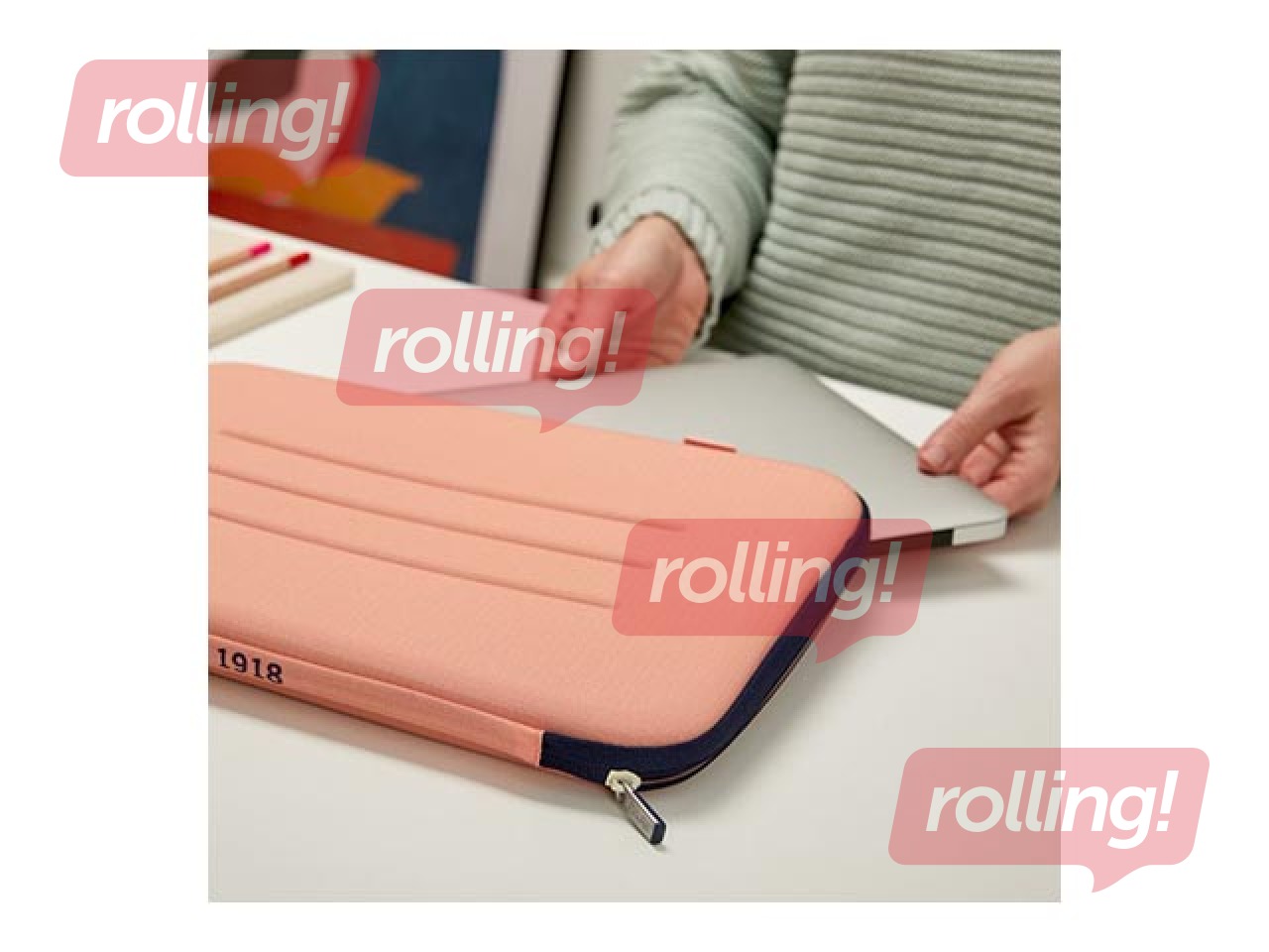 Portatīvā datora soma Milan, daļēji stingra, 14