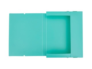 Folder-box Astra, with 3 tabs and rubber bands, A4, pastel colors