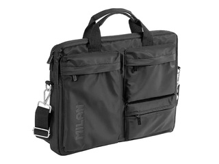 Laptop briefcase Milan, Shadow, black