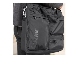 Laptop briefcase Milan, Shadow, black