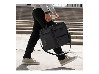 Laptop briefcase Milan, Shadow, black