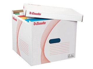 Архивная коробка для подвесных папок Esselte, картонная 