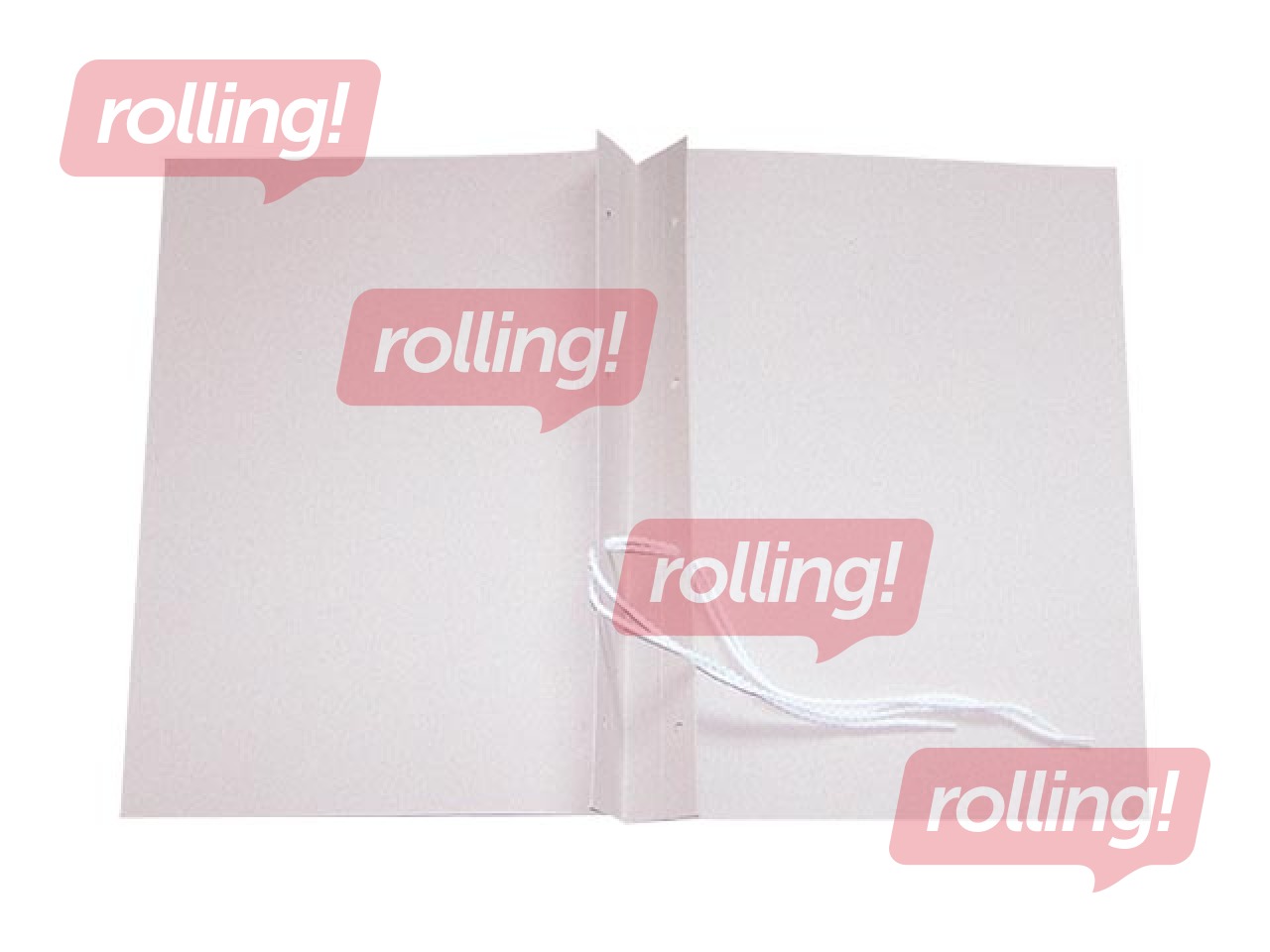 Archiving files with ribbons SM·LT, A4, cardboard, white