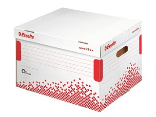 Arhīva kaste Esselte Speedbox, mapēm reģistriem, 392 x 301 x 334 mm