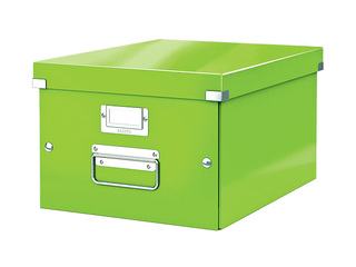 Uzglabāšanas kaste Leitz, Click & Store, A4, zaļa