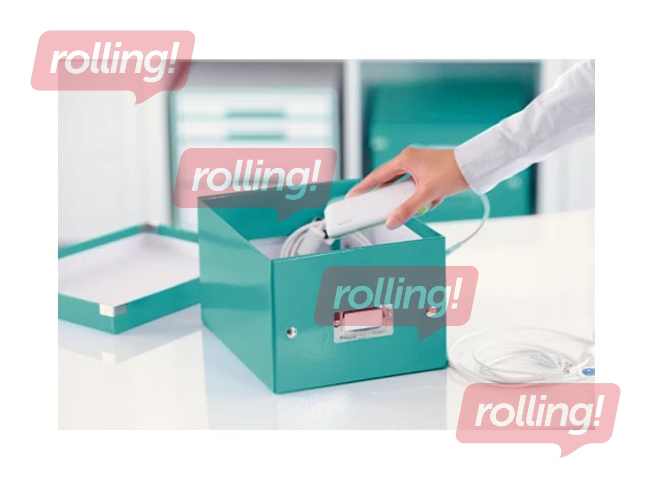 Arhiivikast Leitz, A5, jääsinine