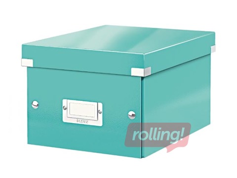 Uzglabāšanas kaste Leitz, Click & Store, A5, ledus zila