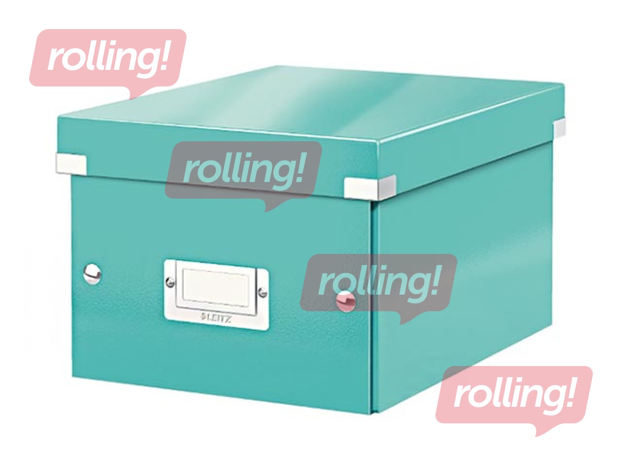 Uzglabāšanas kaste Leitz, Click & Store, A5, ledus zila