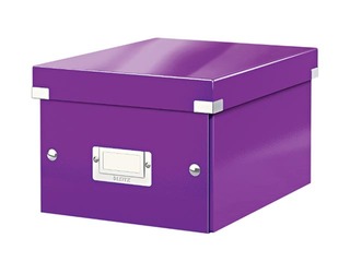 Storage and transportation box Leitz, A5, purple