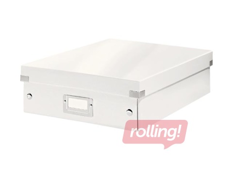 Hoiukast Leitz, Click & Store, medium, valge