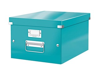 Storage and transportation box Leitz, A4, Ice blue