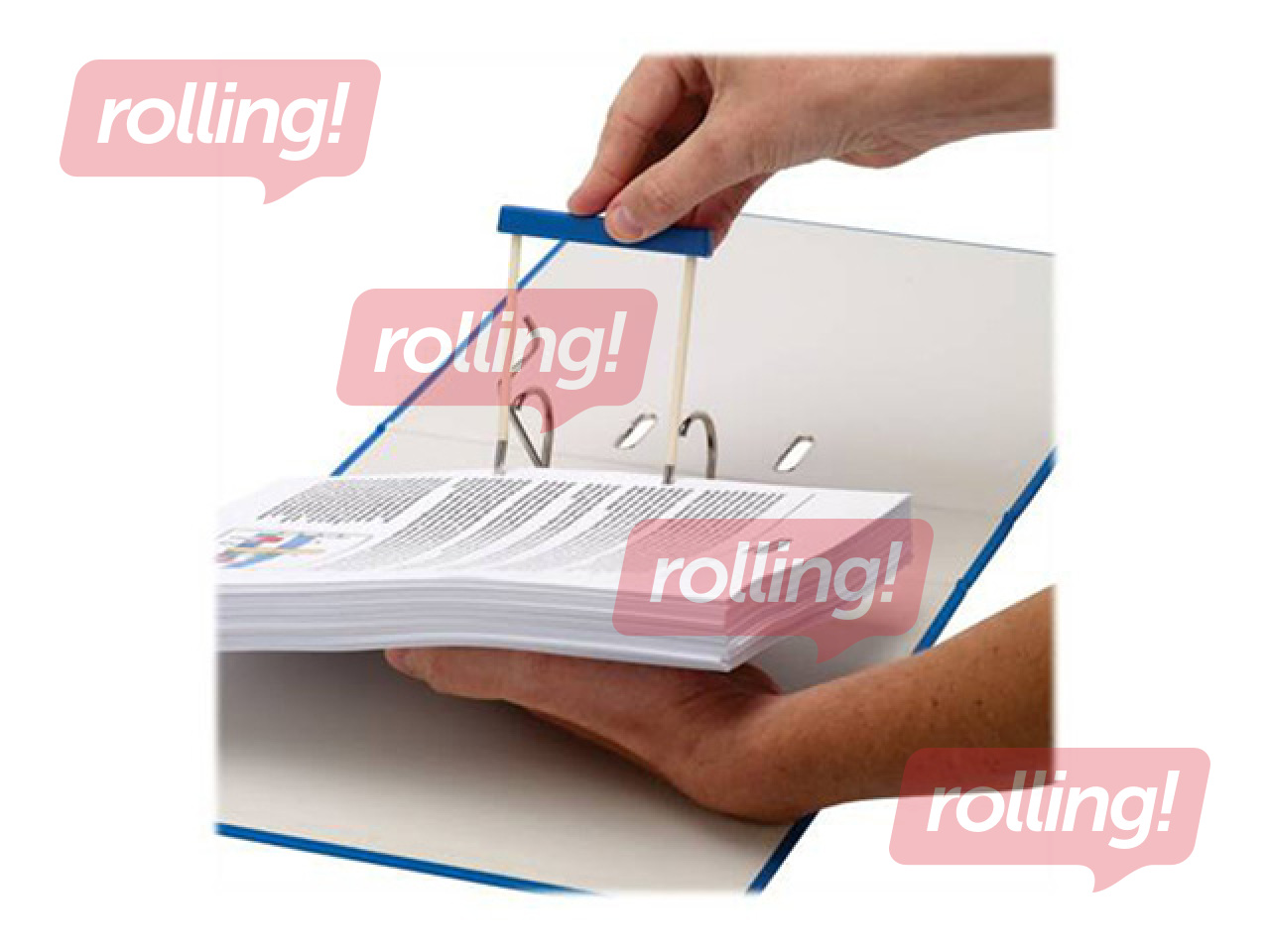 Arhivēšanas līstītes plastmasas, FELLOWES, 50 gab., zilas