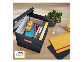 Uzglabāšanas kaste Leitz Cosy Cube L, pelēka