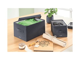 Hoiukast Leitz Fabric, A4, hall, 2 tk.