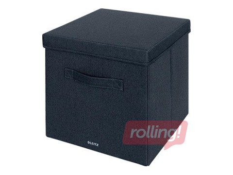 Storage Box Leitz Fabric L, grey, 2 pcs.